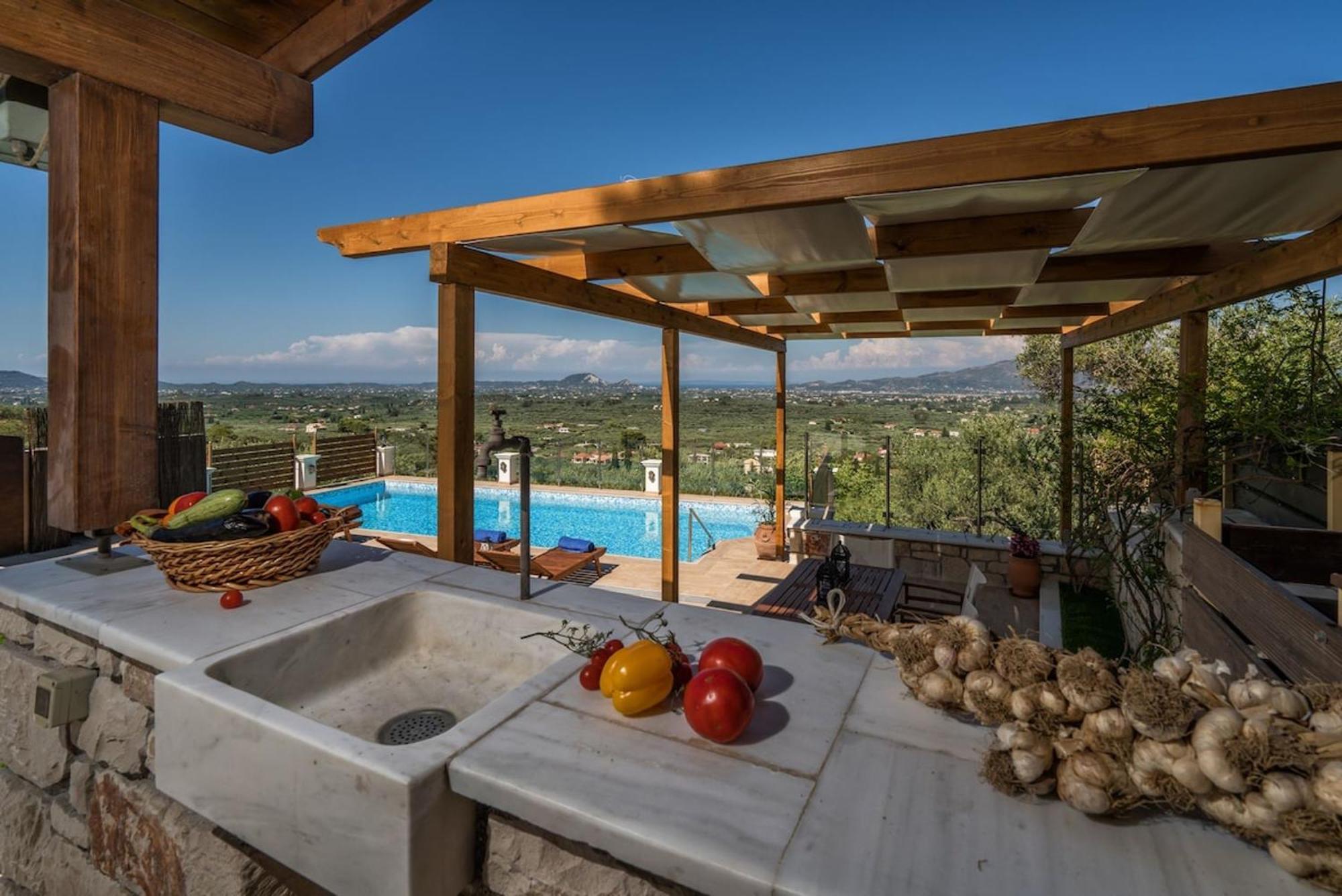 Villa Clairy Mouzakion  Bagian luar foto