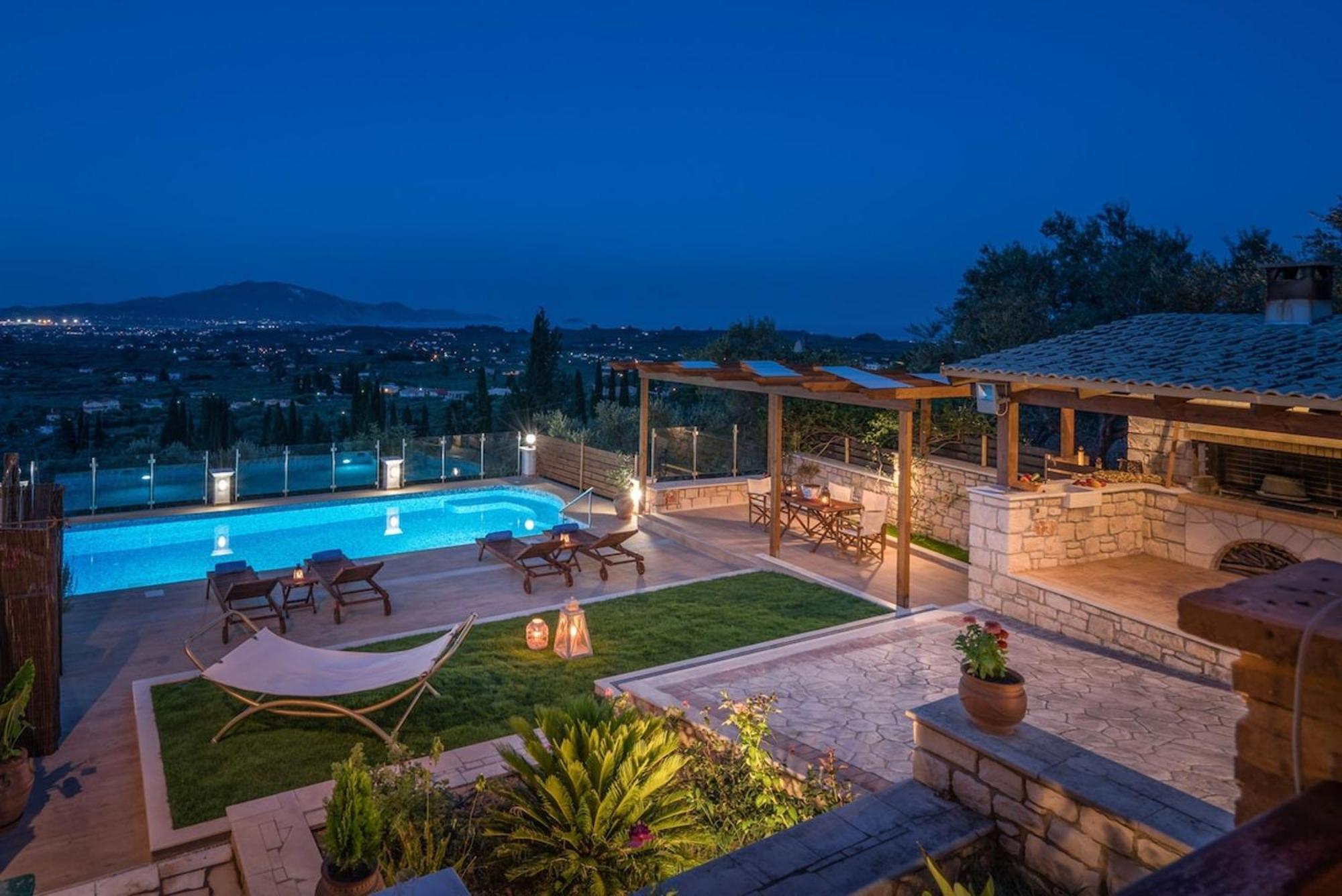 Villa Clairy Mouzakion  Bagian luar foto