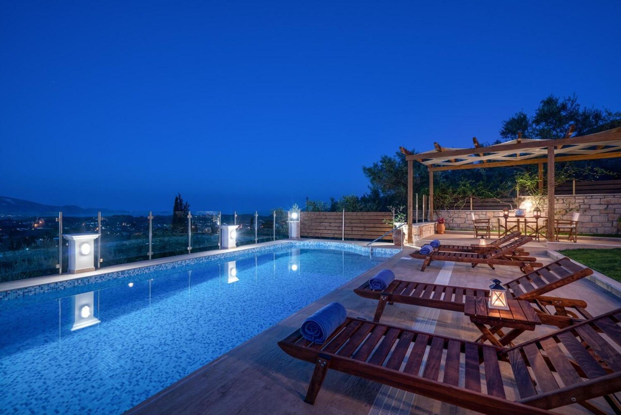 Villa Clairy Mouzakion  Bagian luar foto